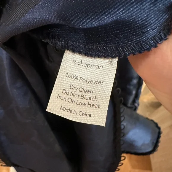 V Chapman Violet Dress in Navy Size 6 - Picture 6 of 7